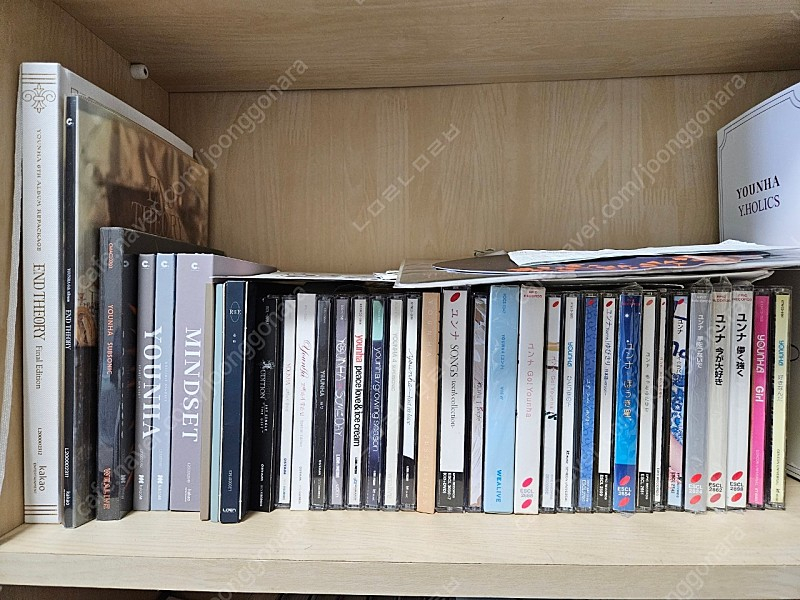 윤하 한국/일본 앨범 전집 판매 이미지