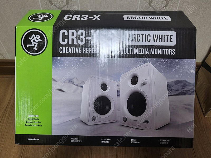 맥키 cr3-x 화이트 스피커 이미지