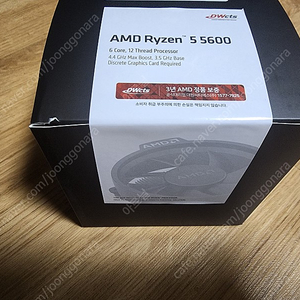 AMD 라이젠5 5600 미개봉 대원CTS 정품