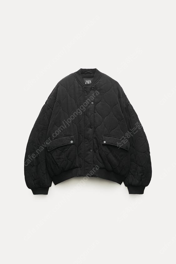 zara 자라 ZW COLLECTION 오버사이즈 패딩 봄버 재킷 [새상품] 이미지