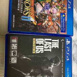 (경북)PS4 라스트 오브 어스 + 드퀘 히어로즈2 판매 합니다.