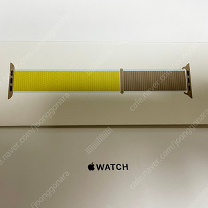 애플워치 정품 스포츠루프 밴드 40mm 카멜 색상 택포 25000