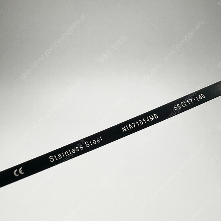 니로 안경 NIRO NIA71514MB 55 +바우처 10만원 이미지