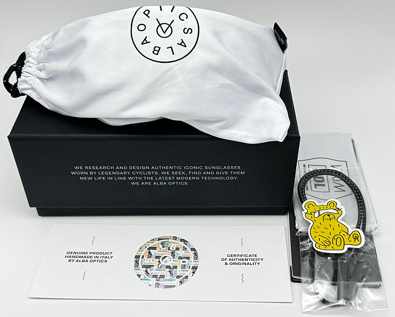 알바옵틱스 델타 White/Pink lens (일반핑크투명렌즈)판매 합니다. 이미지