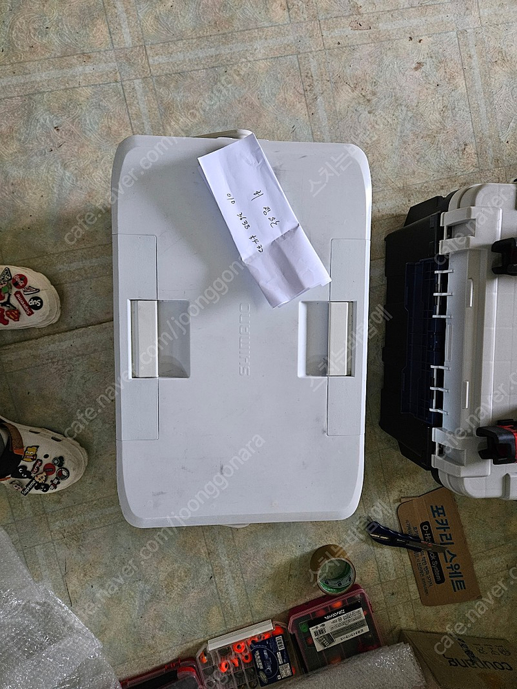 아이스 박스 쿨러 및 태클박스 팝니다. 이미지