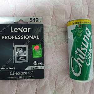 렉사 Professional CFexpress Type B SILVER 메모리카드 512GB