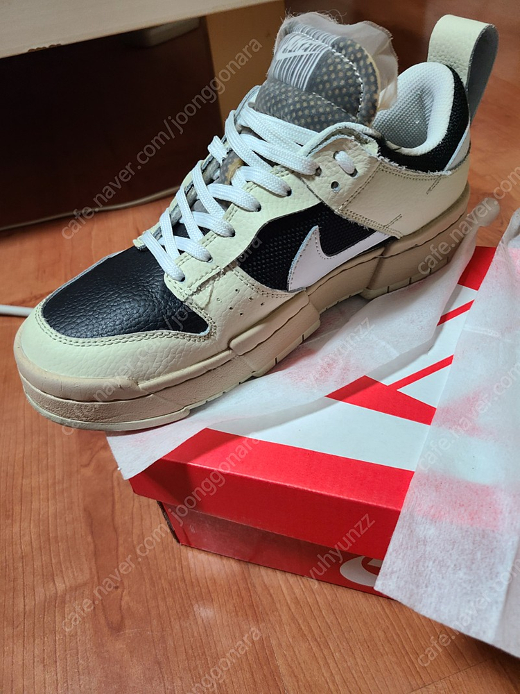 나이키 덩크로우 디스럽트 페일아이보리 Nike Dunk Low Disrupt 8.5=265mm 이미지
