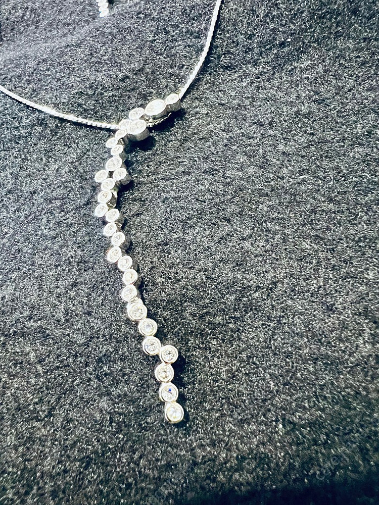 [정품] 스와로브스키 목걸이&귀걸이 세트 이미지