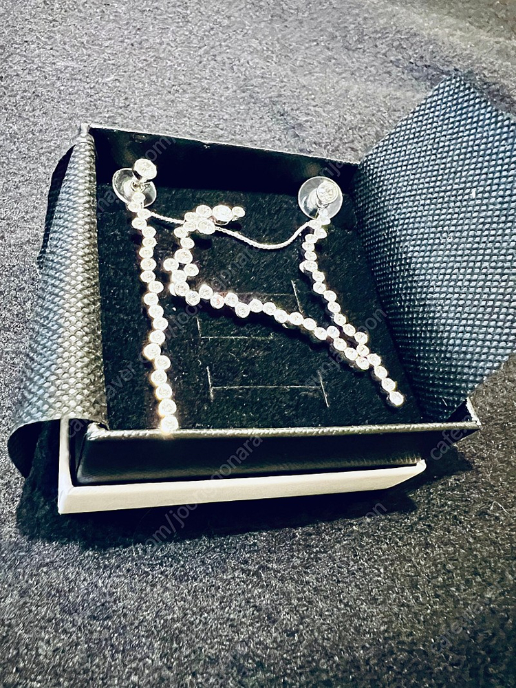 [정품] 스와로브스키 목걸이&귀걸이 세트 이미지