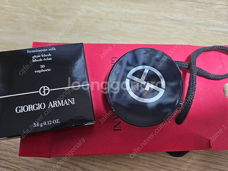 아르마니 인기블러셔 반값!/ 루미너스 실크 글로우 블러쉬 50호 유포릭(Euphoric) 정가68,000--0