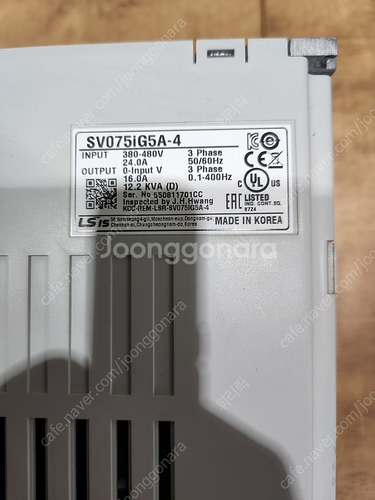 인버터 SV075IGA-4 380-480V--0