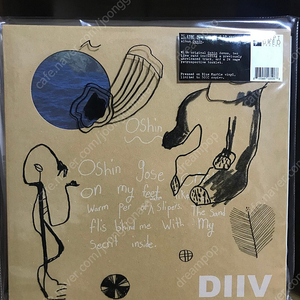 DIIV 다이브 Oshin LP 엘피 10주년 블루마블 한정 컬러반