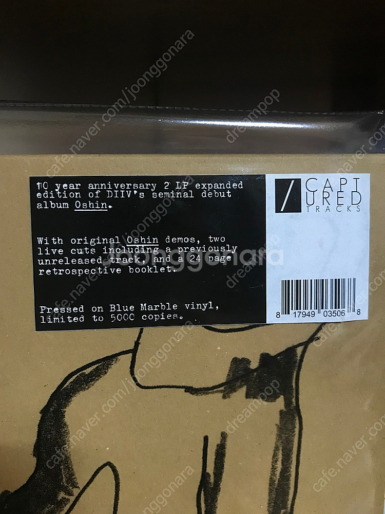 DIIV 다이브 Oshin LP 엘피 10주년 블루마블...--2