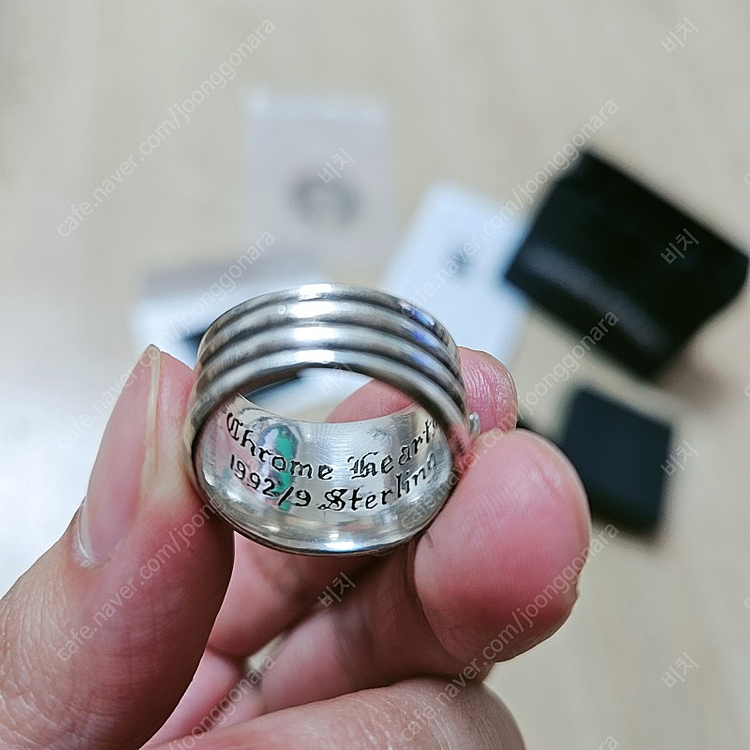 크롬하츠 대거링 US 7.5 사이즈 팝니다 이미지