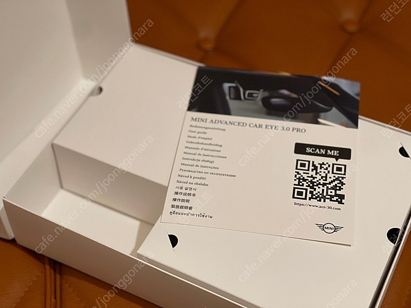 미니 쿠퍼 순정 블랙박스 3.0 pro / mini advanced car eye 3.0 pro / 본체 + 케이블... 이미지
