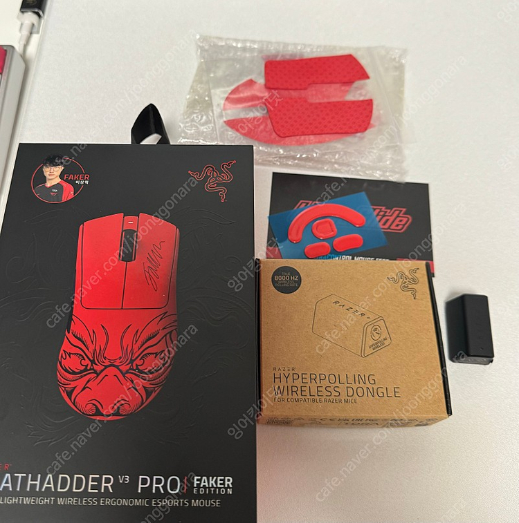 레이저 데스에더 v3 프로 페이커에디션 + 8k 하이퍼폴링동글 이미지