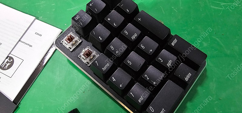 무선 기계식 갈축 넘패드 숫자패드 [매직포스 스마트]--4