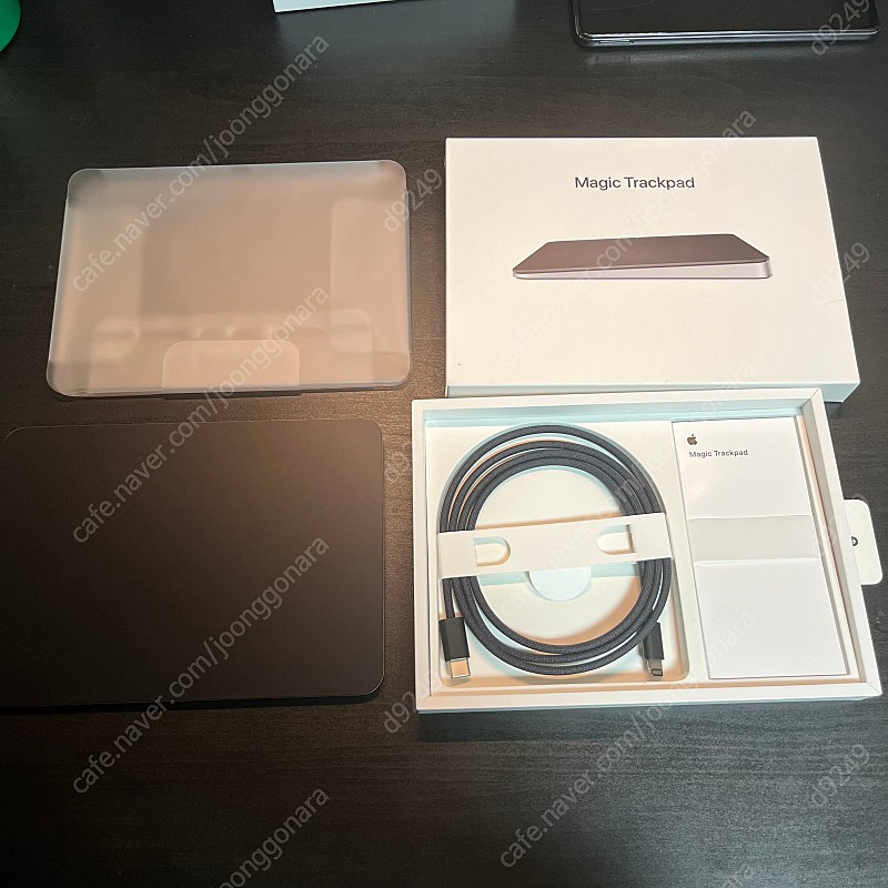 Apple 2021년 Magic Trackpad(트랙패드) 터치패드, MMMP3KH/A, 블랙 판매합니다.