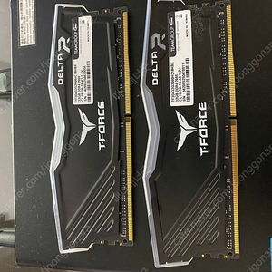 팀 그룹 램 T-Force ddr4 2666 32g x2 64g