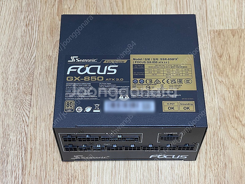 시소닉 NEW FOCUS GX-850 GOLD Full...--1