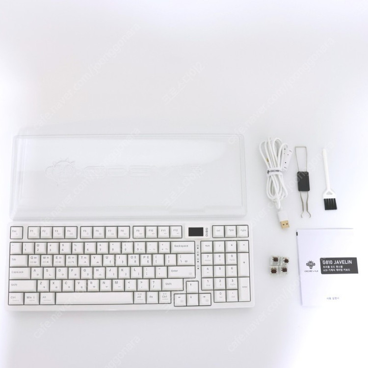 지데빌 G810 JAVELIN 유무선 LCD 기계식 게이밍 키보드 판매합니다. 이미지
