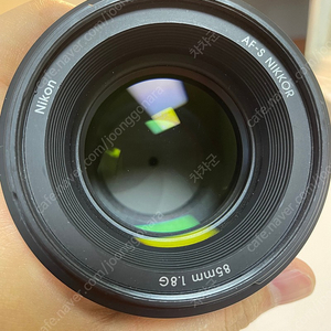 85mm f1.8 렌즈 박스포함