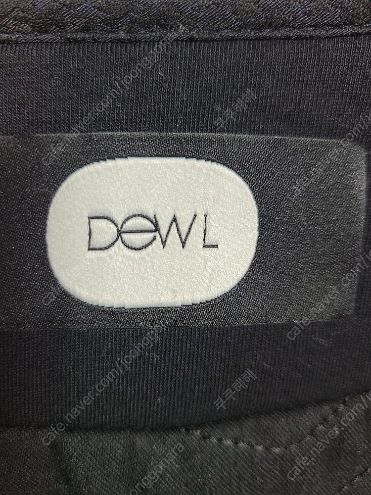 DEWL 여성울자켓 누빔 니들워크 블랙 화이트 55 꽃자수 이미지