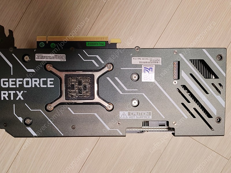 갤럭시 GALAX RTX 3070 EX non 이미지