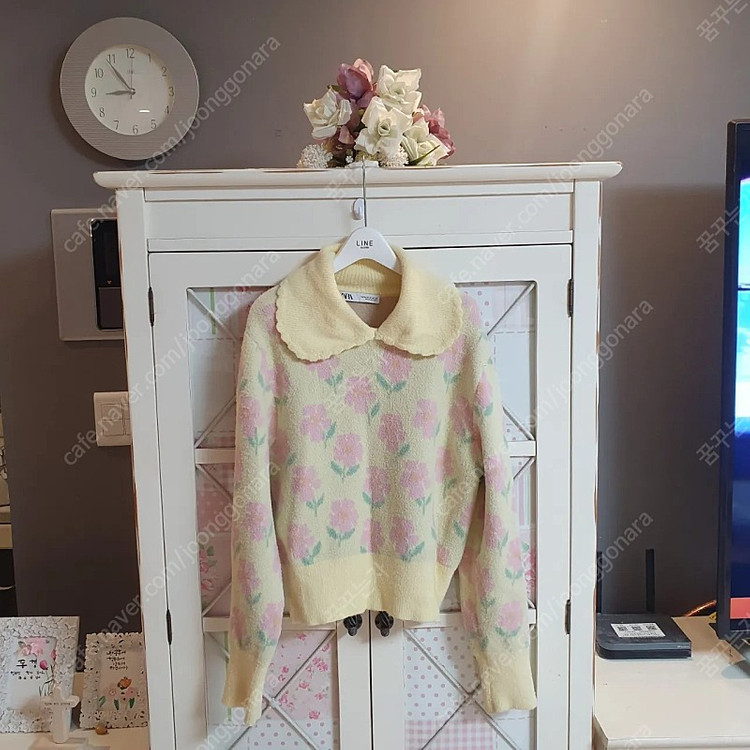 자라 라인 린 지고트 온앤온 잇미샤 샤틴 레니본 케네스레이디 마인 미샤 오브제 톰보이 트위드자켓 가디건 스웨터 니트... 이미지