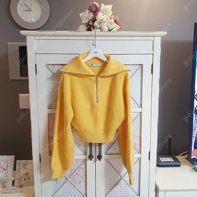 자라 라인 린 지고트 온앤온 잇미샤 샤틴 레니본 케네스레이디 마인 미샤 오브제 톰보이 트위드자켓 가디건 스웨터 니트... 이미지