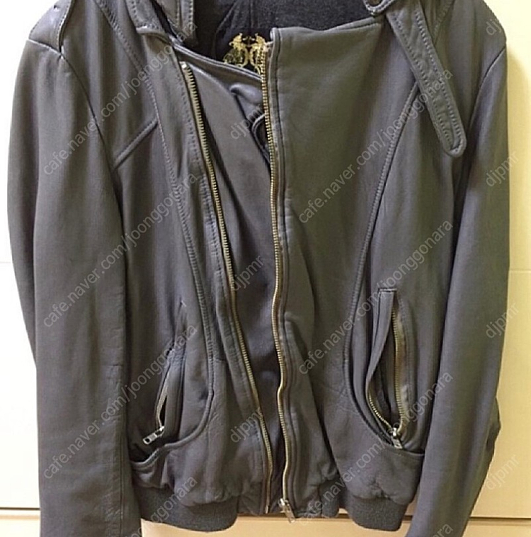 리얼가죽후드자켓(드하우 러브미우 탑드레싱 디투 엔뉴엘 황언니 요니핏 포엘라 더핀 제이핏 파미아베크 러브바니 벨201... 이미지