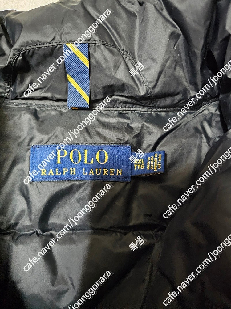 폴로랄프로렌 경량 패딩 조끼 가격내림 이미지