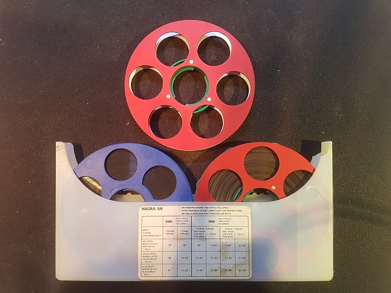 (취미정리) NAGRA 나그라 마이크로 릴테이프 이미지