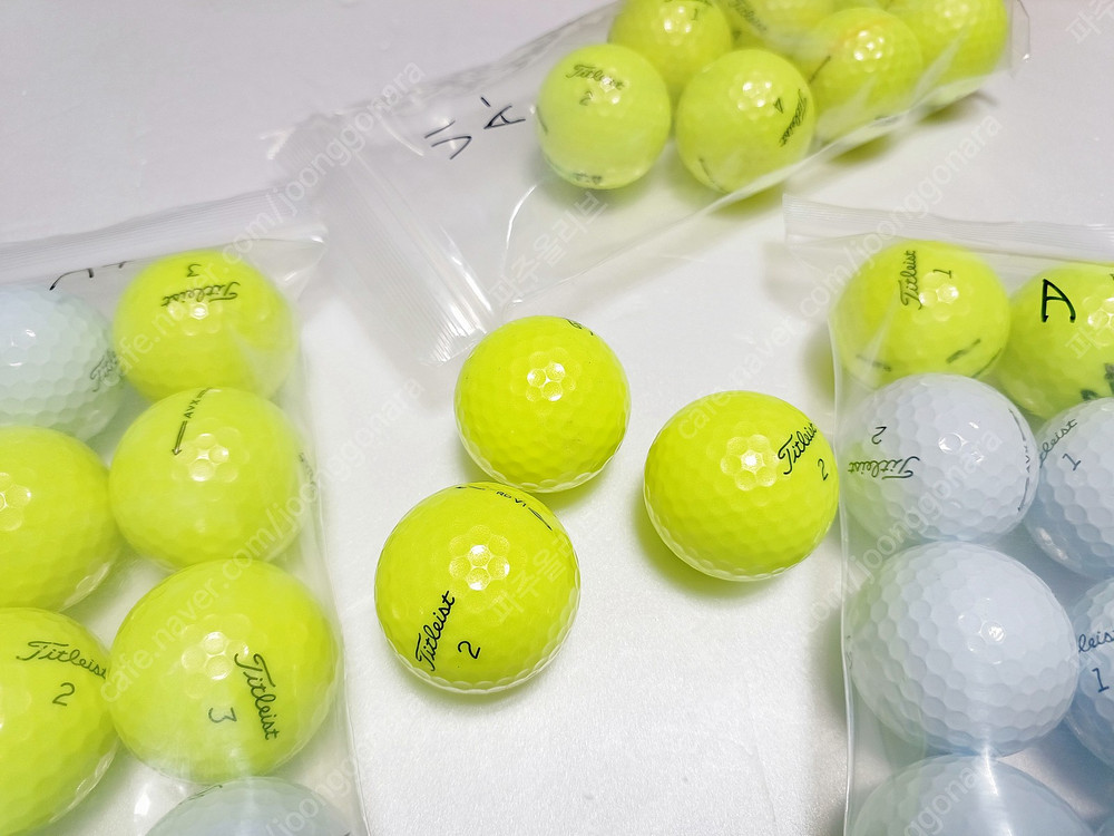 타이틀리스트 PRO V1,투어스피드, 비비드 로스트볼 (중고 골프공) 팔아요 이미지