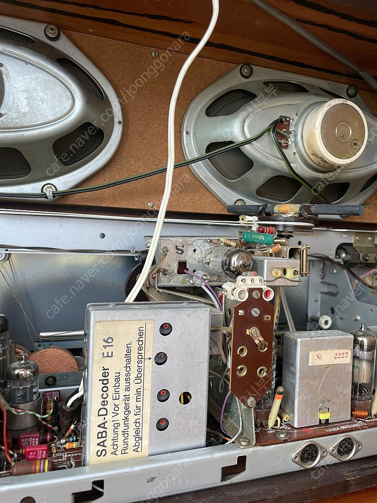 진공관 라디오 사바 린다우 SABA Lindau 이미지