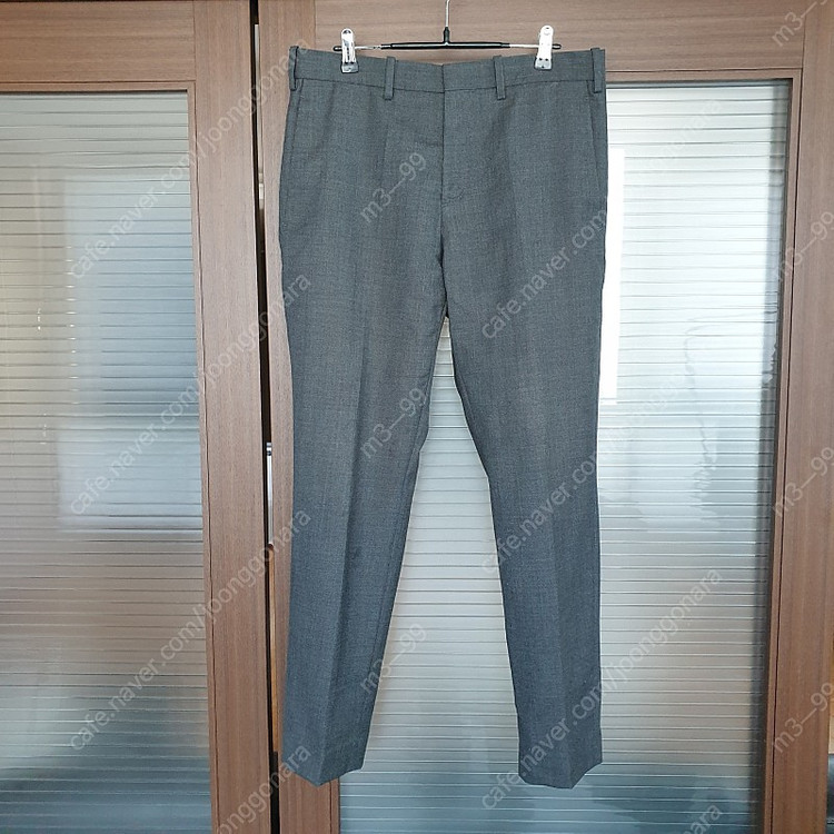 닐바렛 투버튼 스트레치 울원단 더블포켓 그레이 수트 50사이즈 정품 이미지