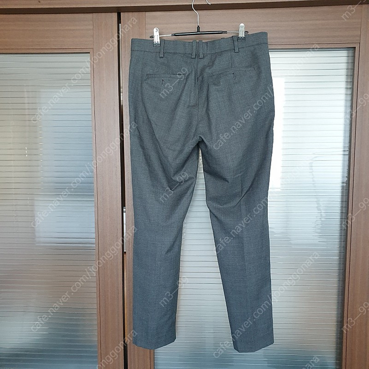 닐바렛 투버튼 스트레치 울원단 더블포켓 그레이 수트 50사이즈 정품 이미지