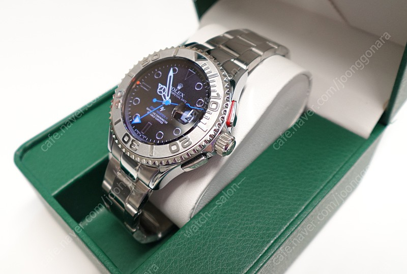 갤럭시워치4 클래식 42mm R사 Yacht-Master 커스텀 제품 판매합니다. 이미지