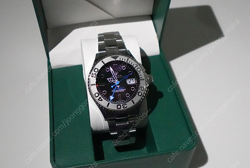 갤럭시워치4 클래식 42mm R사 Yacht-Master 커스텀 제품 판매합니다. 이미지