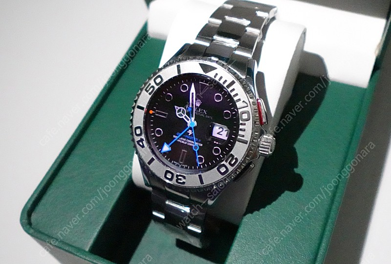 갤럭시워치4 클래식 42mm R사 Yacht-Master 커스텀 제품 판매합니다. 이미지