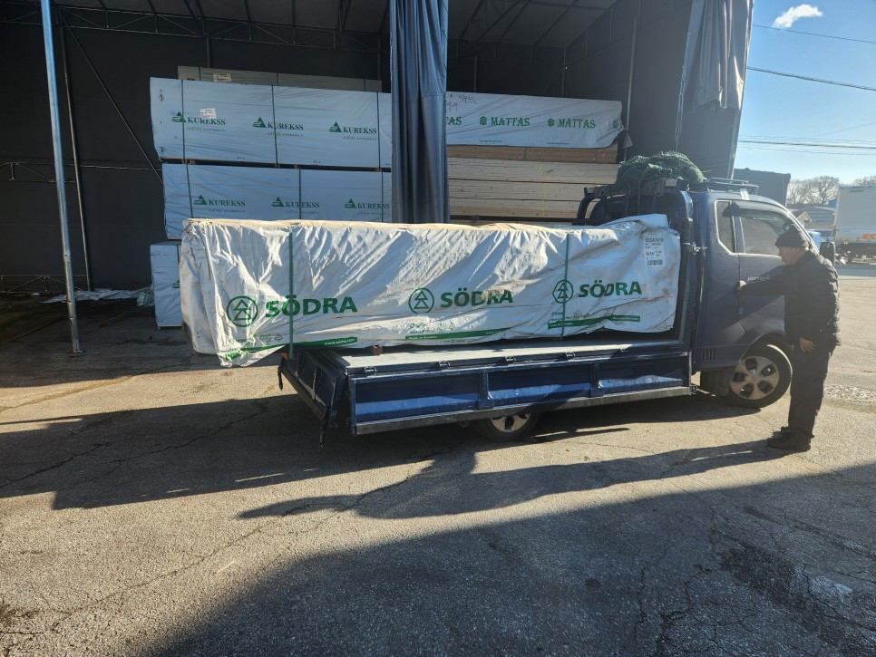 소송 AA급 건조 한치각 두치각 28×28×3600 1단 각재 각목 다루끼 목재 / 야자매트 방부목 할인중 이미지