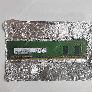 메모리 PC램 삼성 DDR4 2400T 4gb 1개