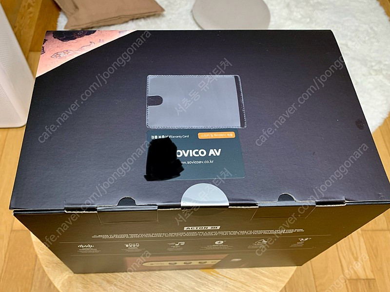 마샬 액톤3 소비코정품 미개봉 acton3 이미지