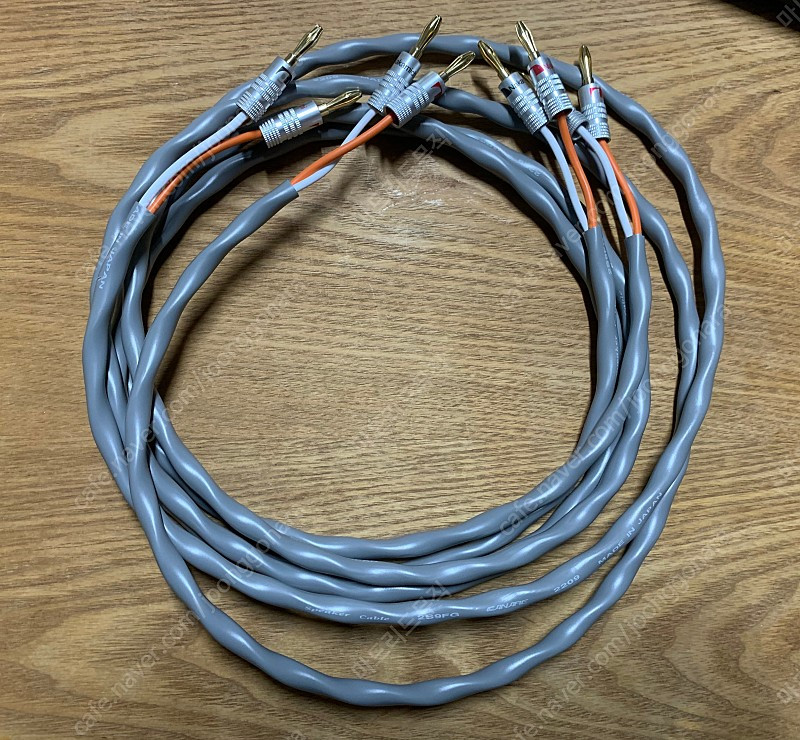 카나레 2s9fg 스피커케이블 2미터 1조(무산소 동선) 할인!! 이미지