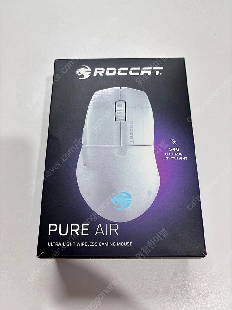 로캣 퓨어 에어 Pure Air White 무선 게이밍 마우스 이미지