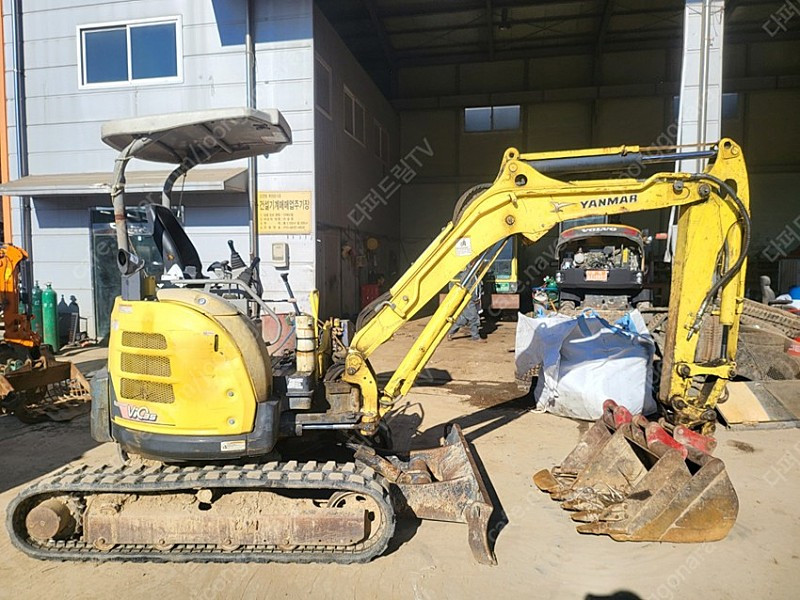 굴삭기 포크레인 얀마3.5톤 VIO35 12년식 팝니다! 이미지