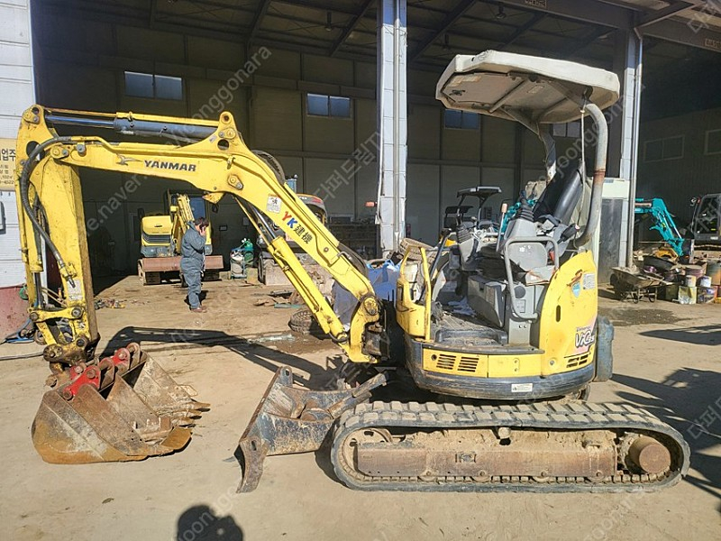 굴삭기 포크레인 얀마3.5톤 VIO35 12년식 팝니다! 이미지