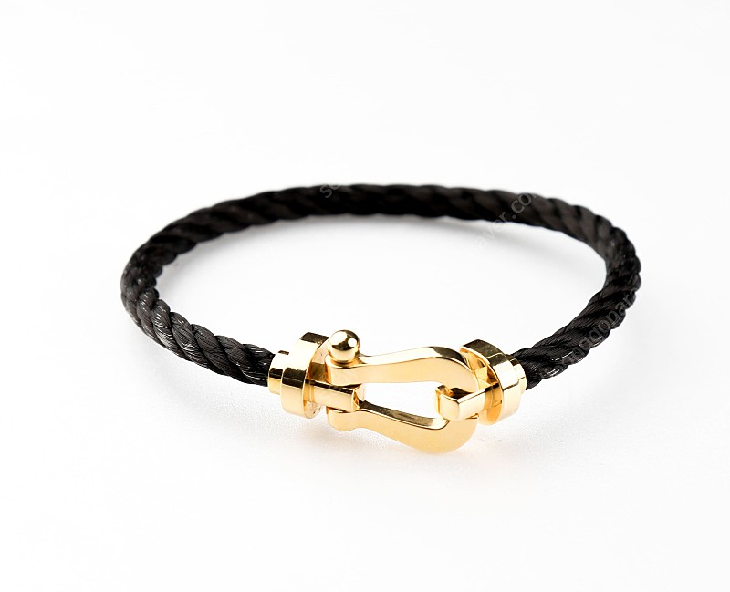 프레드 포스텐 18K 옐로 골드 브레이슬릿 라지 모델 판매! 이미지