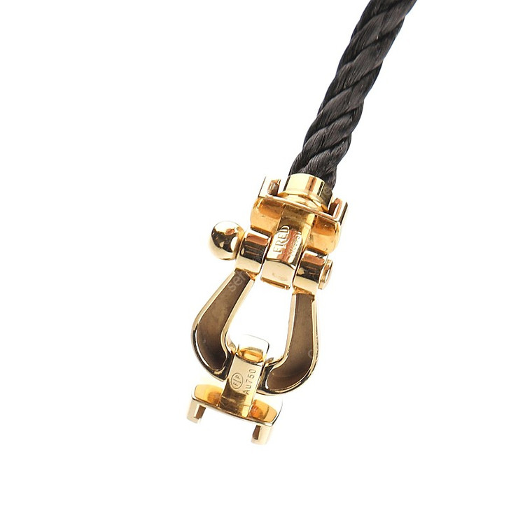 프레드 포스텐 브레이슬릿 18K 옐로 골드 팔찌 라지 모델 판매해요! 이미지