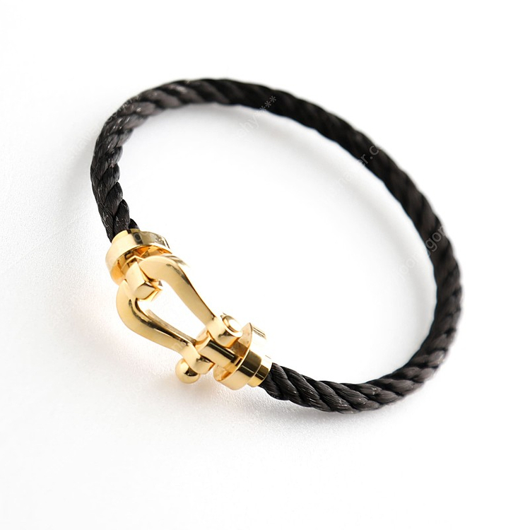 프레드 포스텐 브레이슬릿 18K 옐로 골드 팔찌 라지 모델 판매해요! 이미지